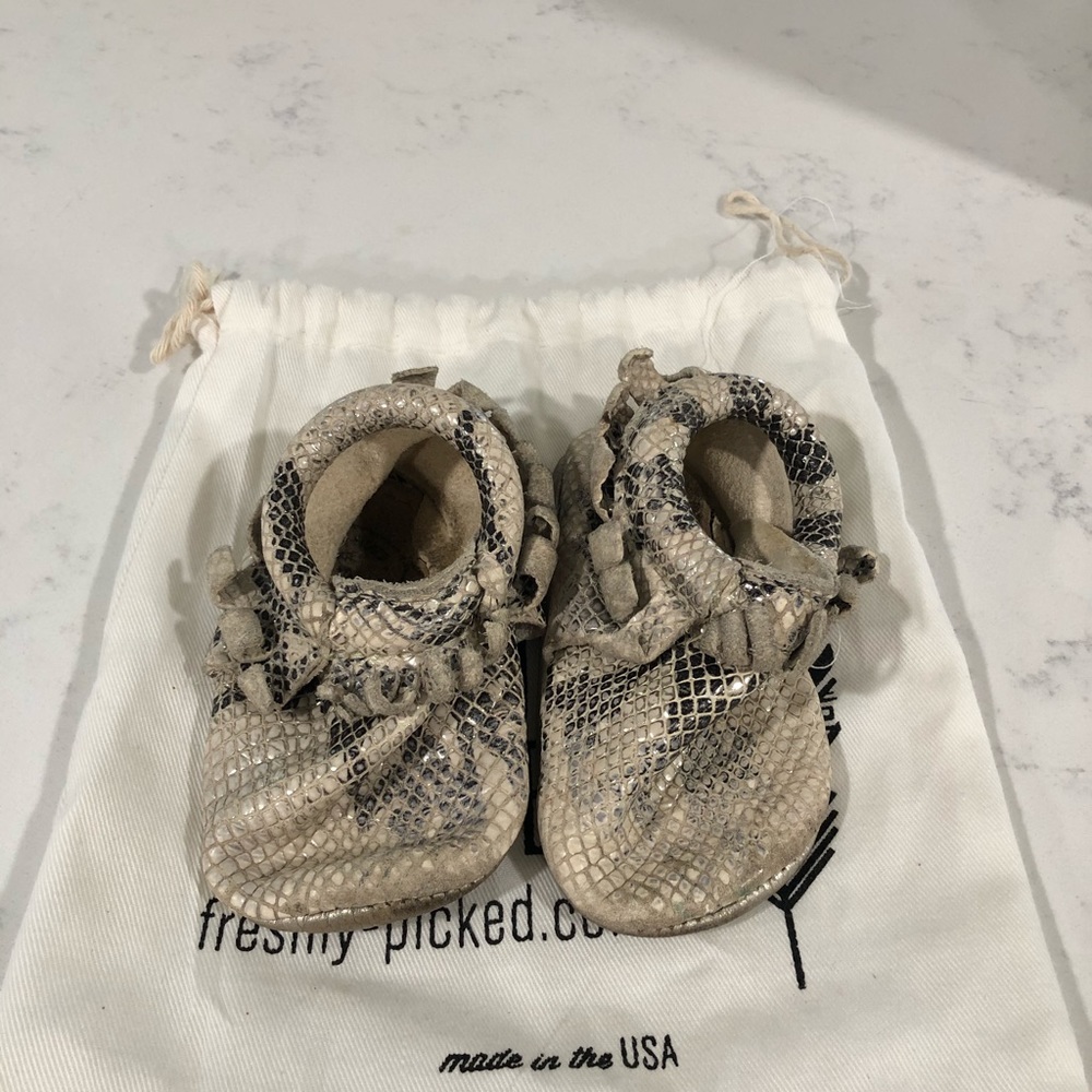 Freshly Picked baby moccasins